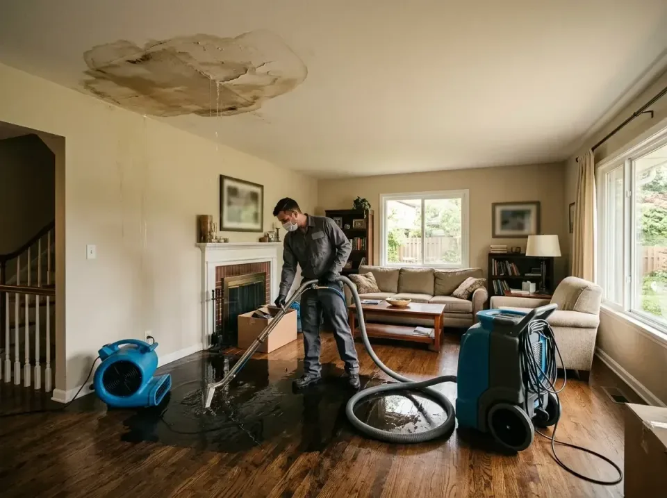 attic-pipe-burst-ceiling-drip-008 — frequently asked questions, Water Damage Restoration & Carpet Care in Ahoskie, NC